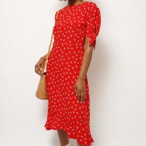 Faithfull the Brand Emilia Midi Dress- Small